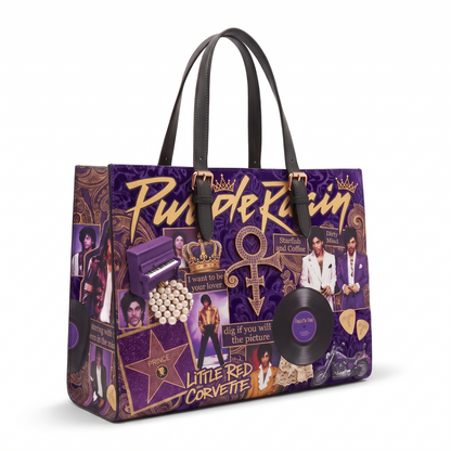 Handmade Prince Tribute Tote Bag